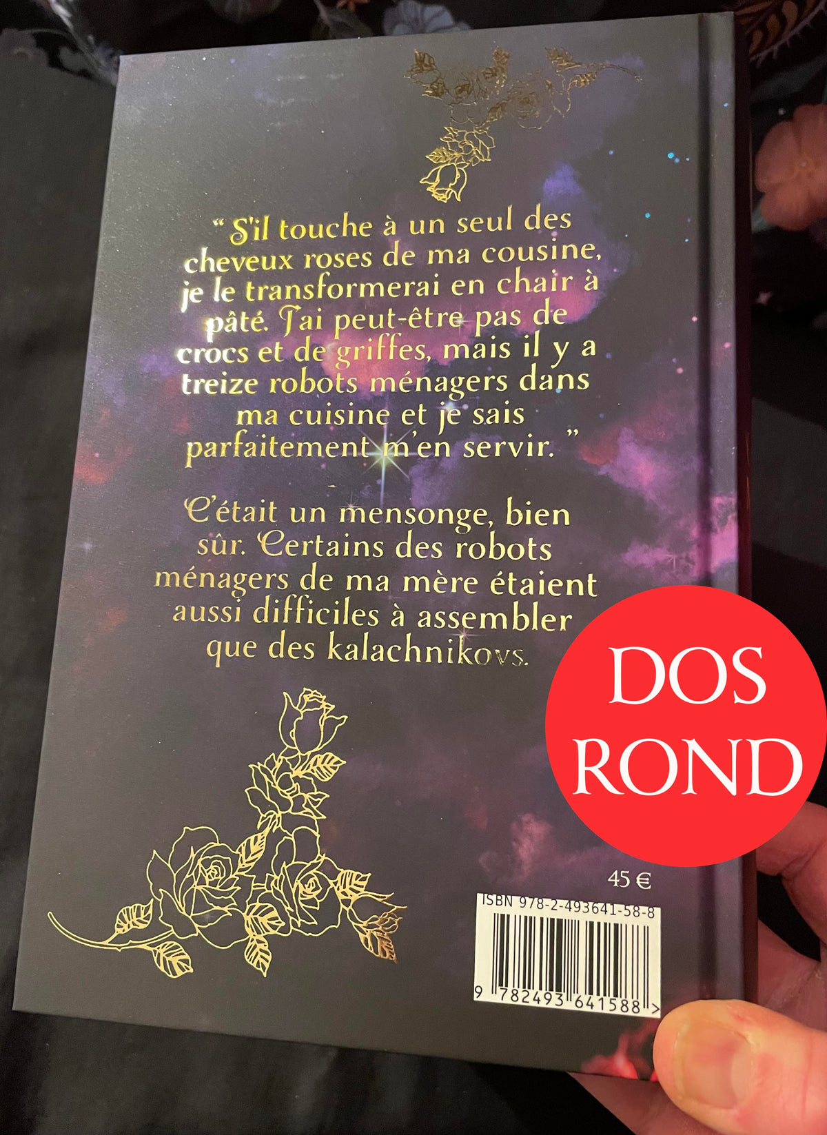 🌹 Les Roses d’Outremort : Intégrale Collector Volume 1 (3 romans en 1), DOS ROND