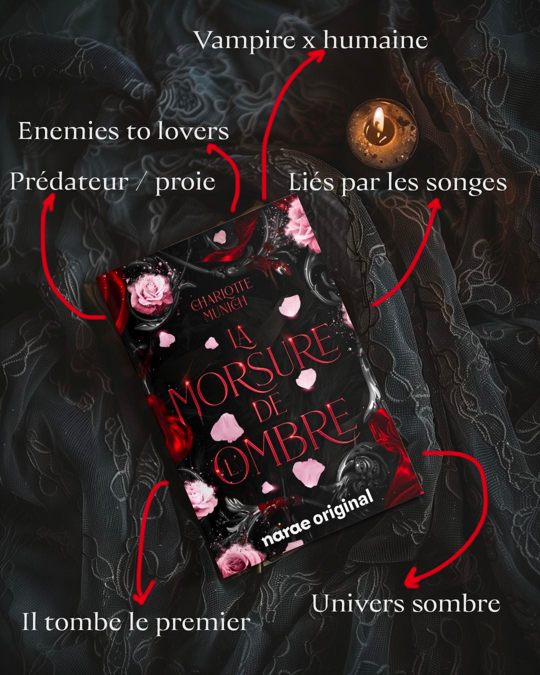 La morsure de l'Ombre (romance vampire), EBOOK